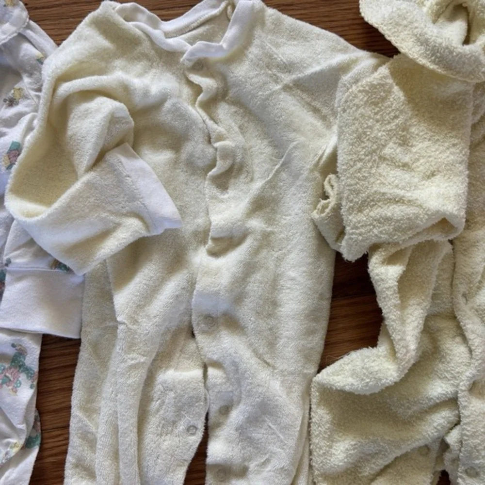Large Lot 3-6 Months Baby Girl Clothes Carter's Pajama‎ Pants W Other Sleepers
